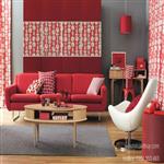 Phòng khách ấm cúng và ấn tượng khi bọc ghế sofa gam màu đỏ