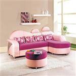 Ghế sofa màu hồng đáng yêu trong căn phòng ngủ của cô chủ tuổi teen