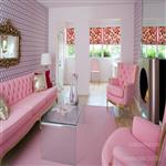 Phòng khách lãng mạn và ngọt ngào hơn khi bọc ghế sofa gam màu hồng