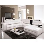 Không gian nào phù hợp cho sofa da màu trắng tinh tế và thoáng mát?